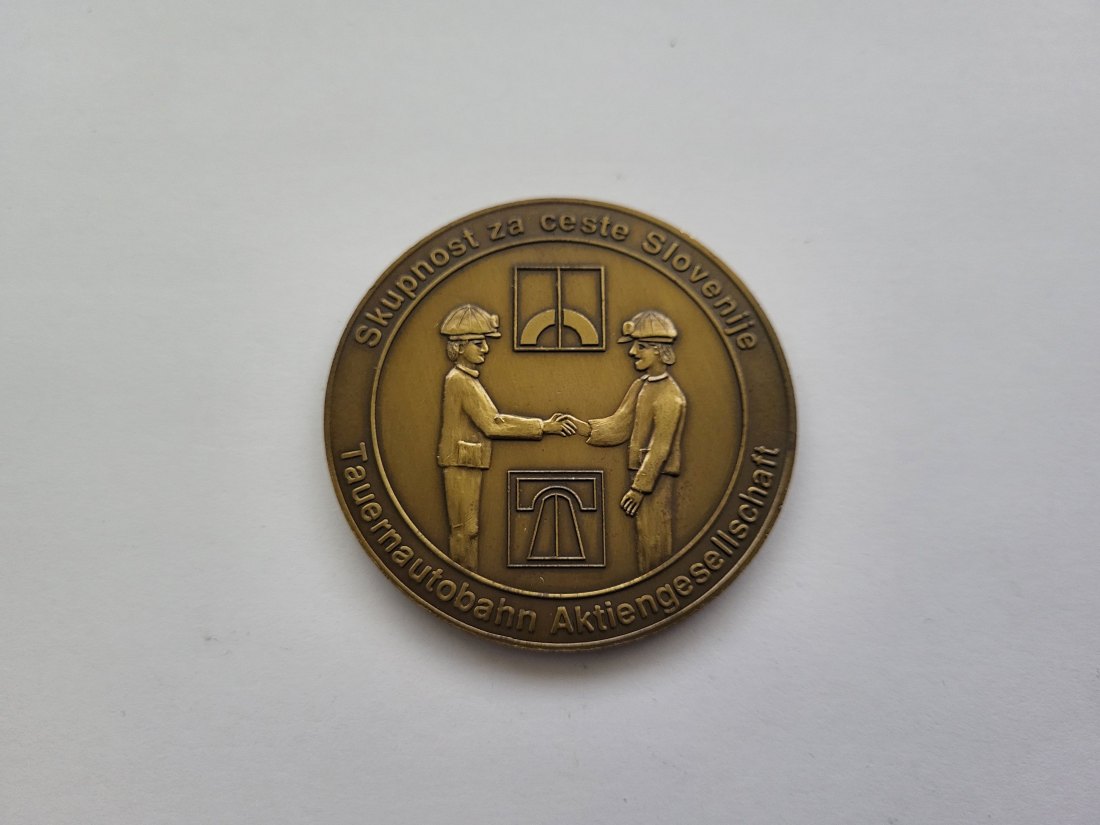  Lot Medaille Karawankentunnel div. Länder Österreich Spittalgold9800 (5342)   