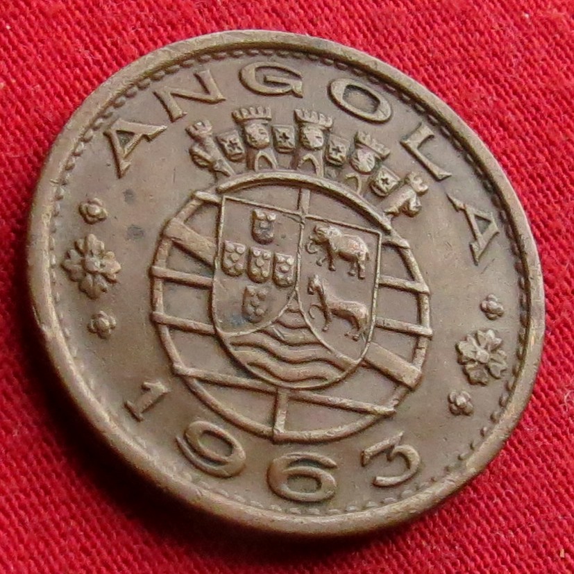  Angola 1 Escudo 1963   