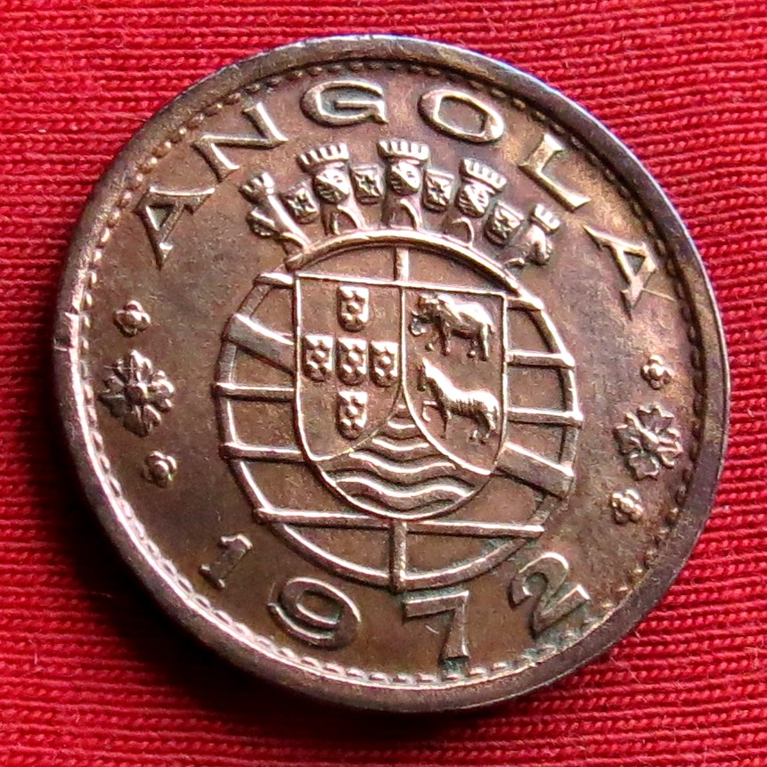  Angola 1 Escudo 1972   