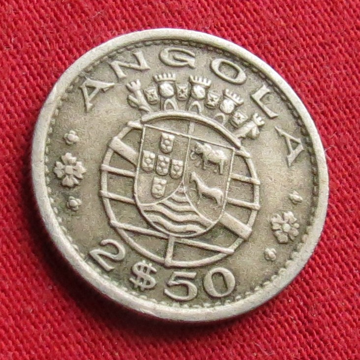  Angola 2.50 Escudo 1956 #3   