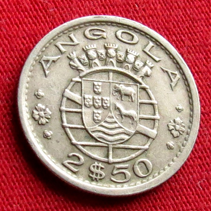  Angola 2.50 Escudo 1967   