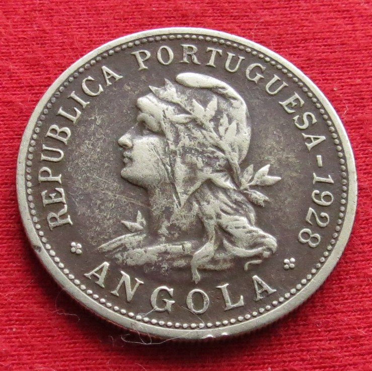  Angola 50 centavos 1928 #1   