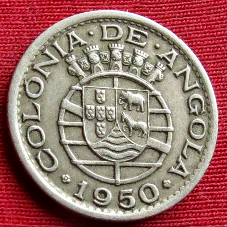  Angola 50 centavos 1950   