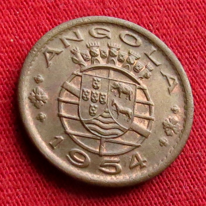  Angola 50 centavos 1954   