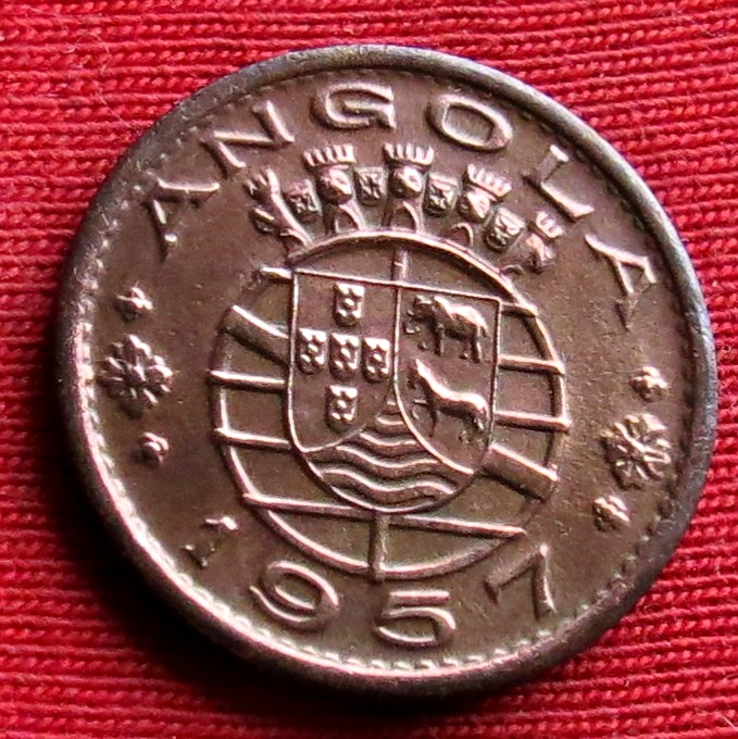  Angola 50 centavos 1957   