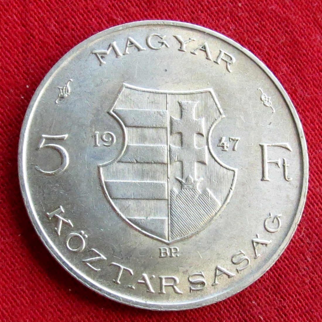  Hungary 5 forint 1947   