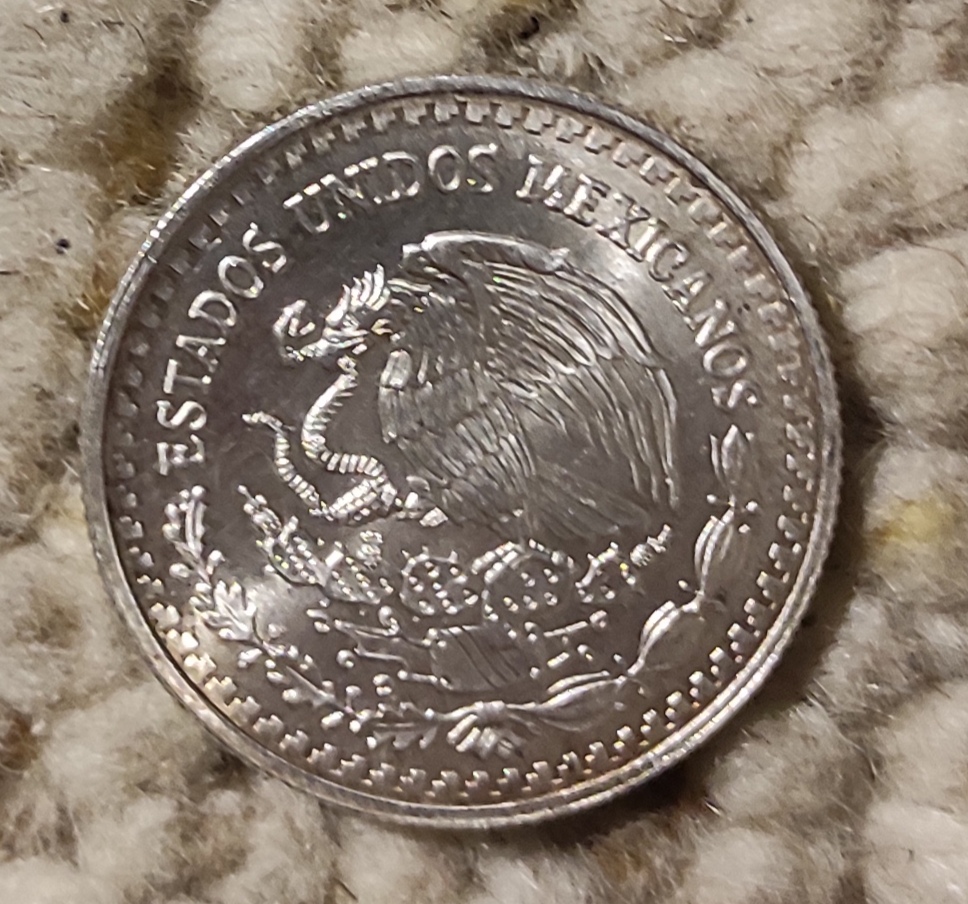  Mexico 1/2 Unze SILBER 1992   
