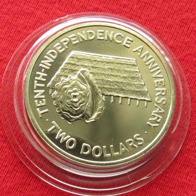  Kiribati 2 $ 1989 Independence   