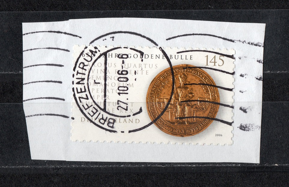  Deutschland Briefstück 2/ TOP Stempel/ s.scan   