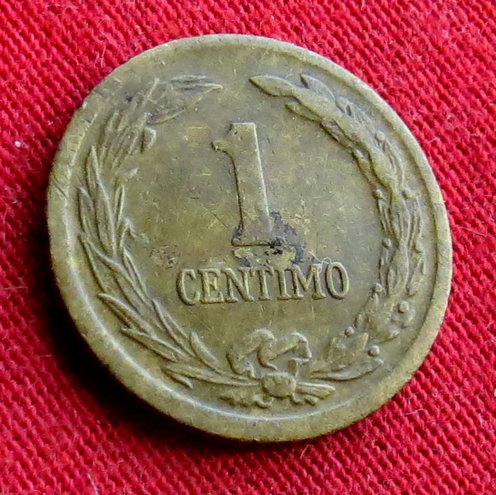 Paraguay 1 centavo 1944 #2