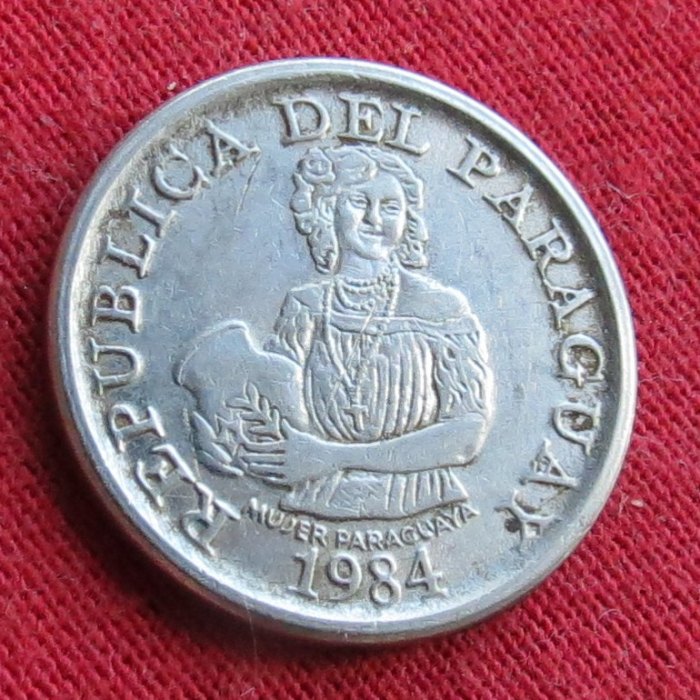  Paraguay 5 guaranies 1984 #2   