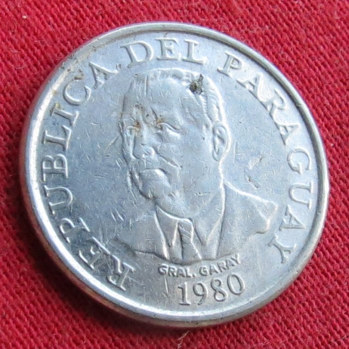  Paraguay 10 guaranies 1980 #2   