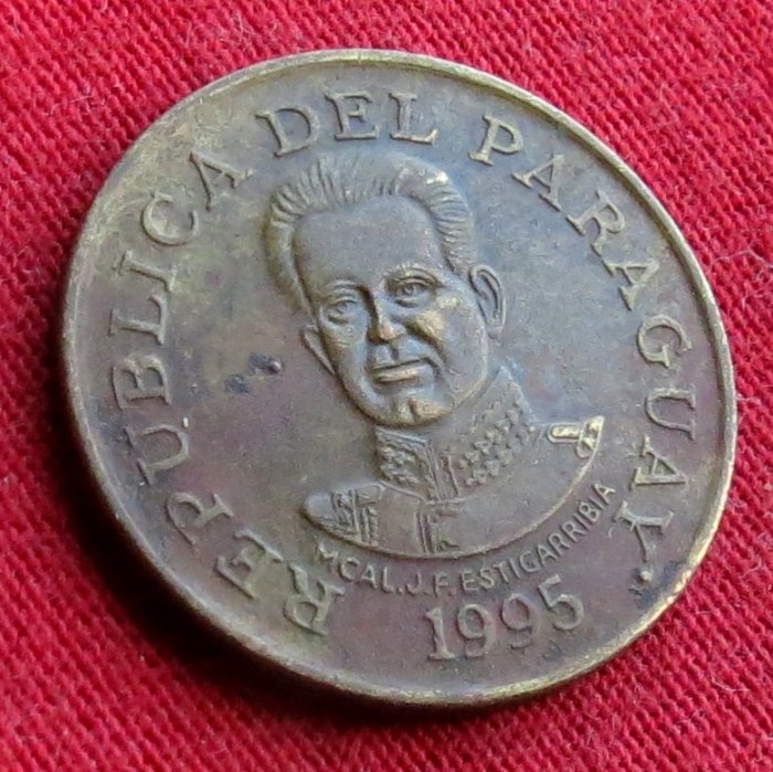  Paraguay 50 guaranies 1995 #2   