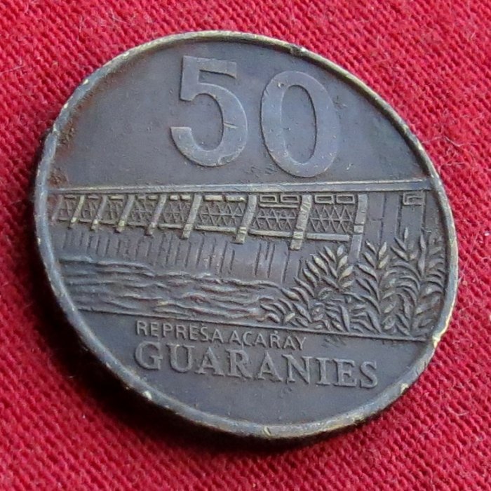  Paraguay 50 guaranies 1998 #2   