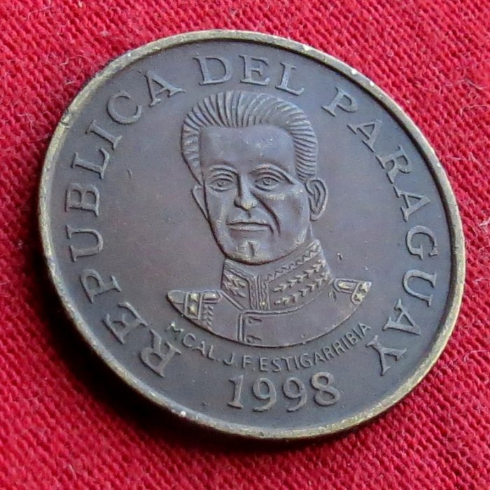  Paraguay 50 guaranies 1998 #2   