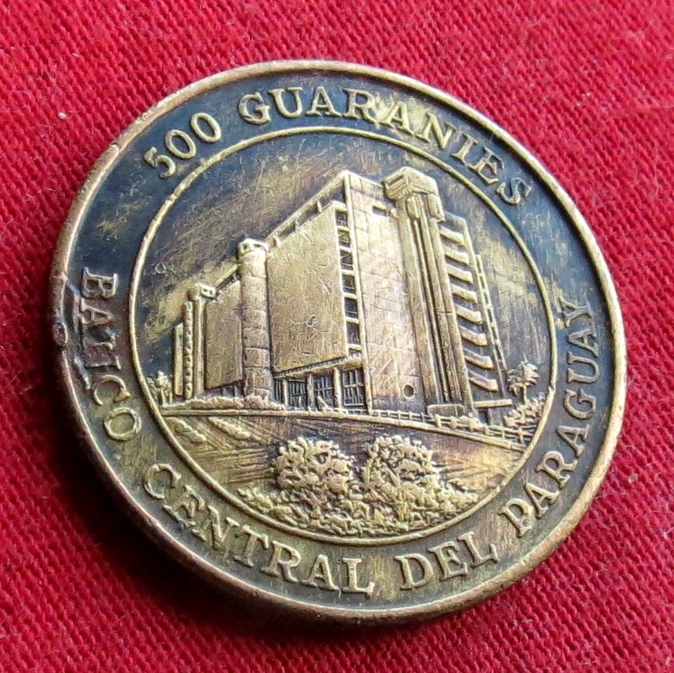  Paraguay 500 guaranies 1997 #2   
