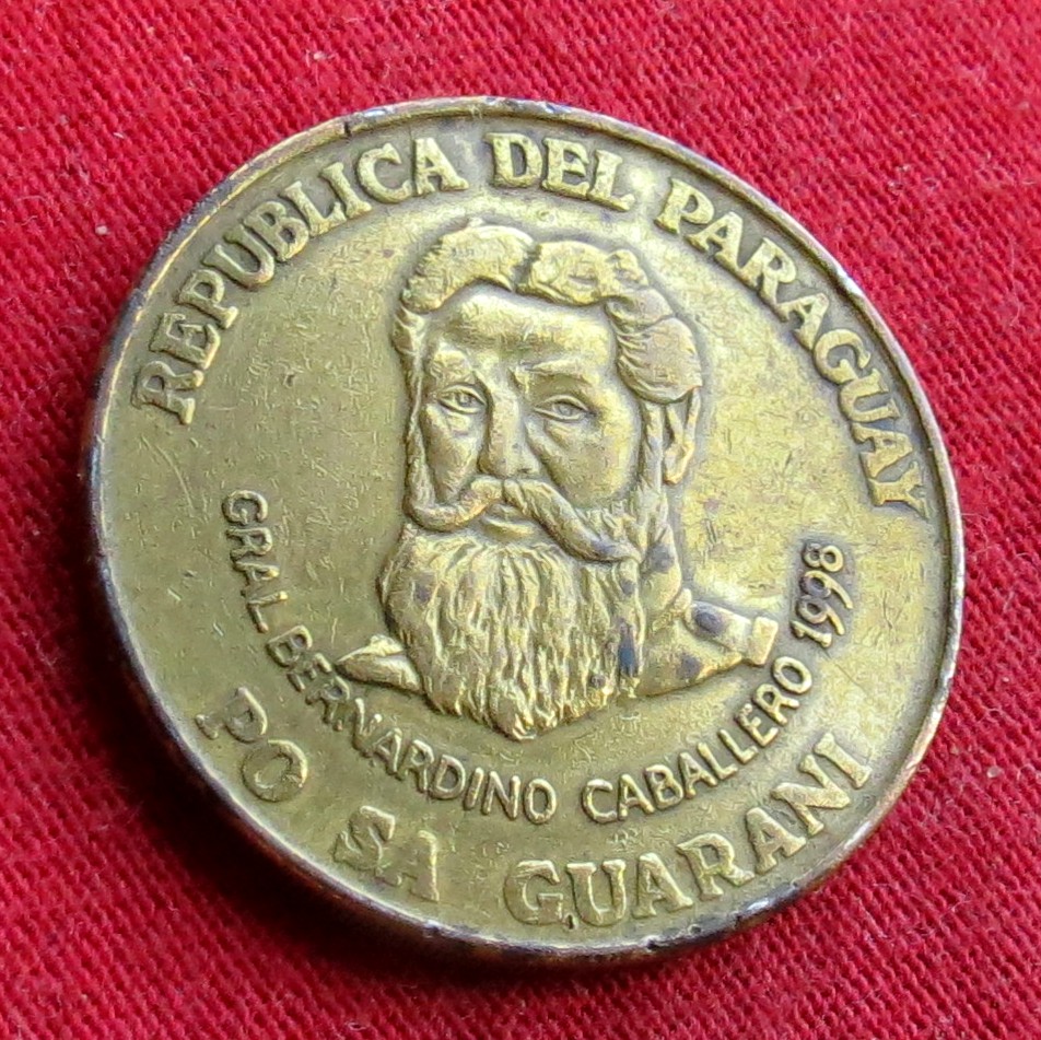  Paraguay 500 guaranies 1998 #2   