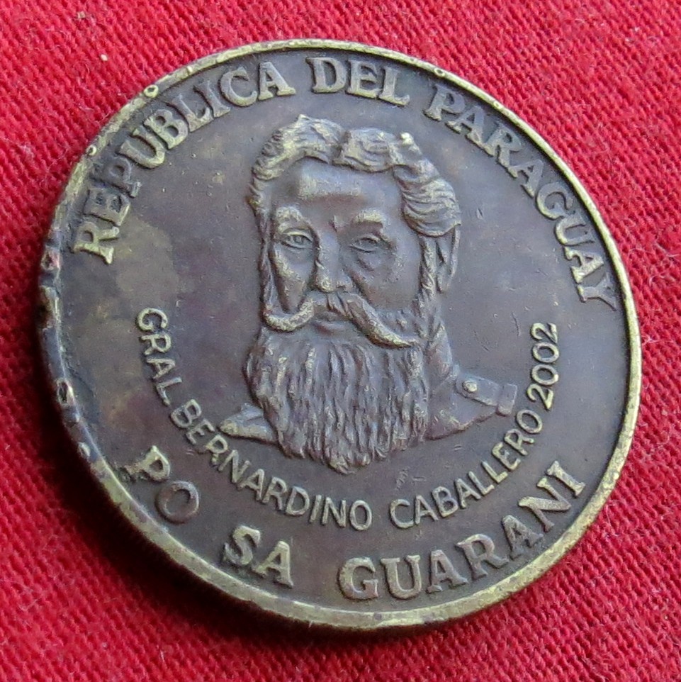  Paraguay 500 guaranies 2002 #2   