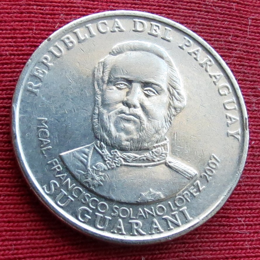  Paraguay 1000 guaranies 2007 #1   