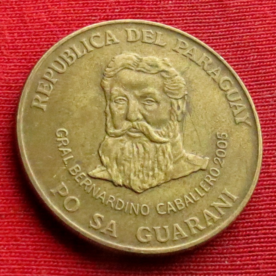  Paraguay 500 guaranies 2005 #1   
