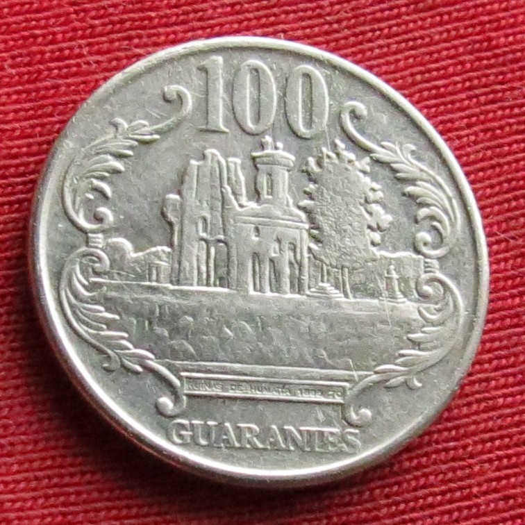 Paraguay 100 guaranies 2012