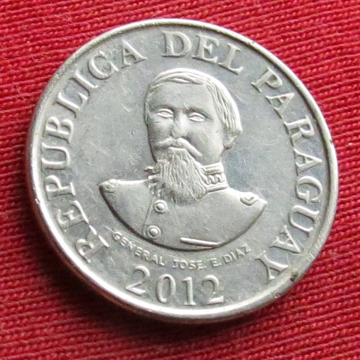  Paraguay 100 guaranies 2012   