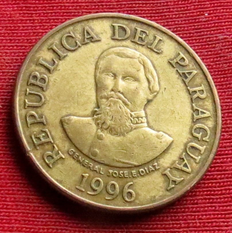  Paraguay 100 guaranies 1996 #1   