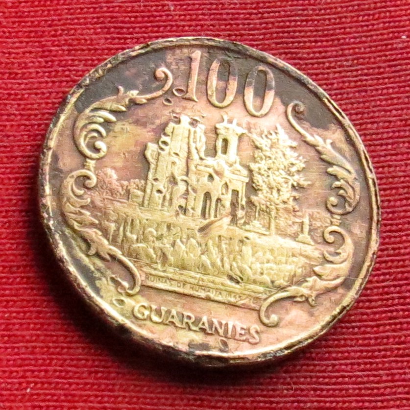 Paraguay 100 guaranies 1995