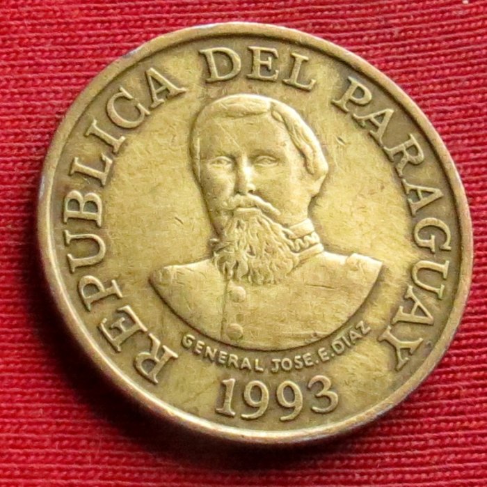  Paraguay 100 guaranies 1993 #1   