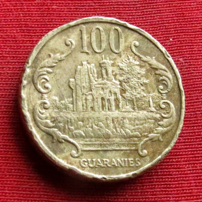  Paraguay 100 guaranies 1990 #1   