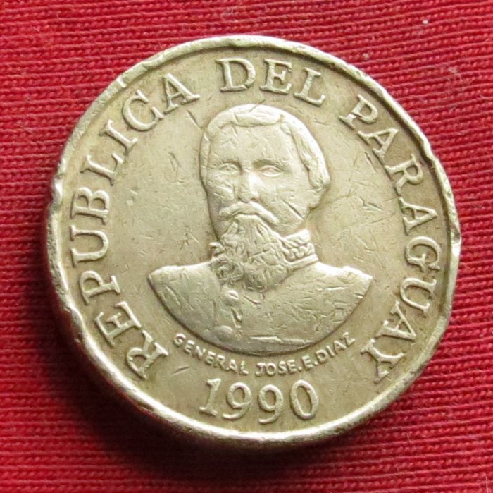  Paraguay 100 guaranies 1990 #1   
