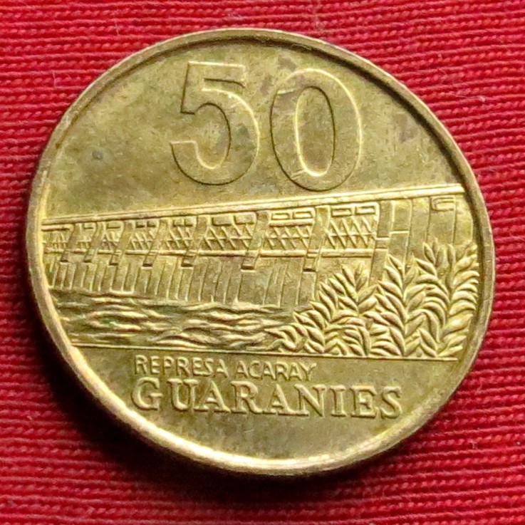  Paraguay 50 guaranies 2005 #1   