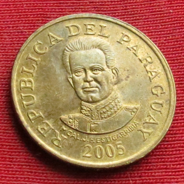  Paraguay 50 guaranies 2005 #1   