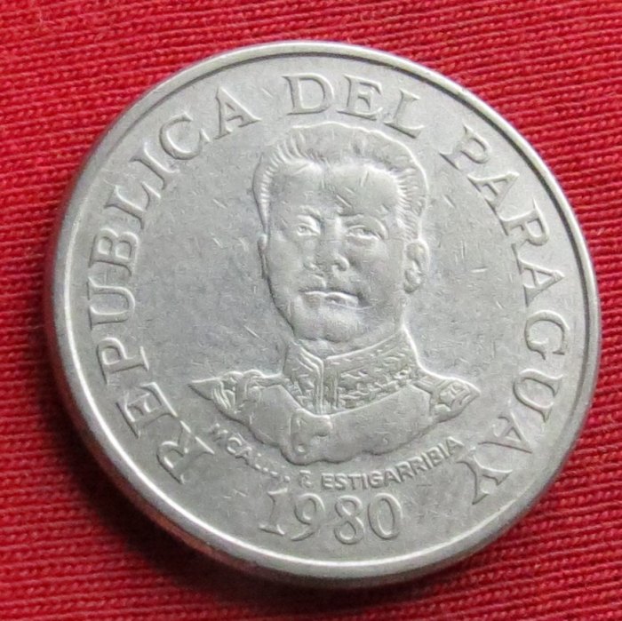  Paraguay 50 guaranies 1980 #1   