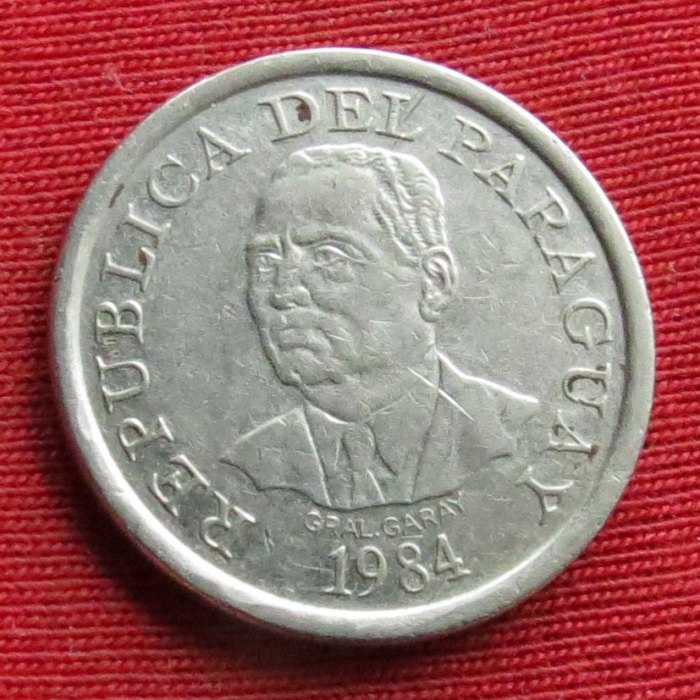  Paraguay 10 guaranies 1984 #1   