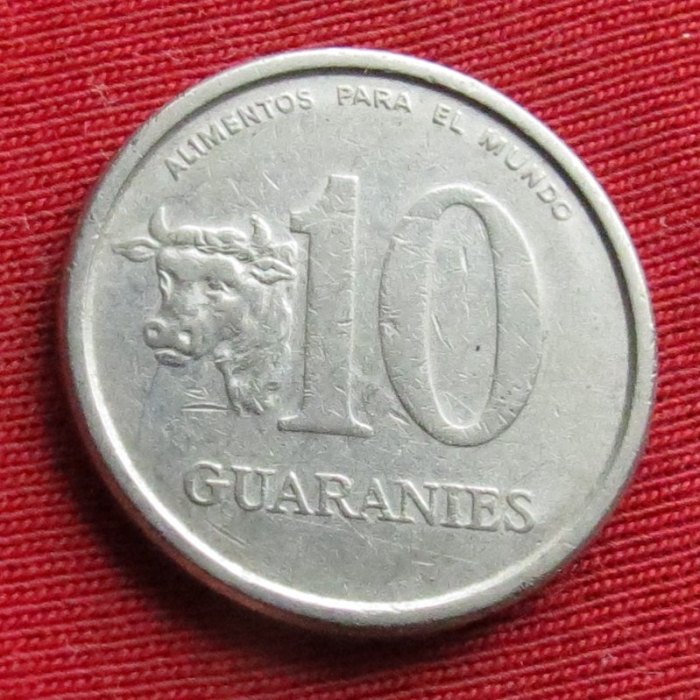  Paraguay 10 guaranies 1978 #1   