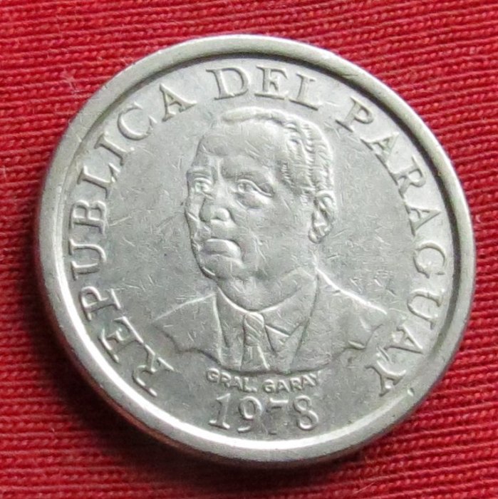  Paraguay 10 guaranies 1978 #1   