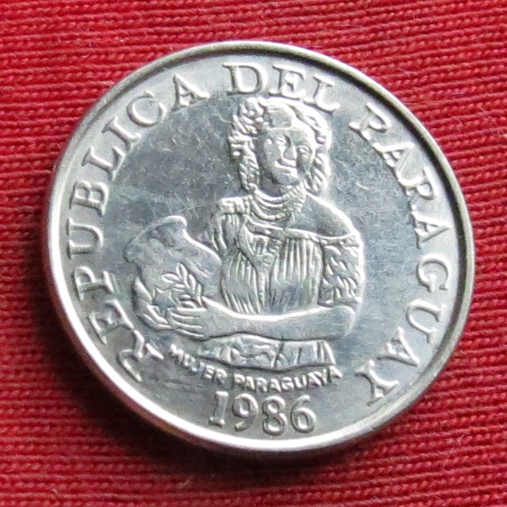  Paraguay 5 guaranies 1986 #1   