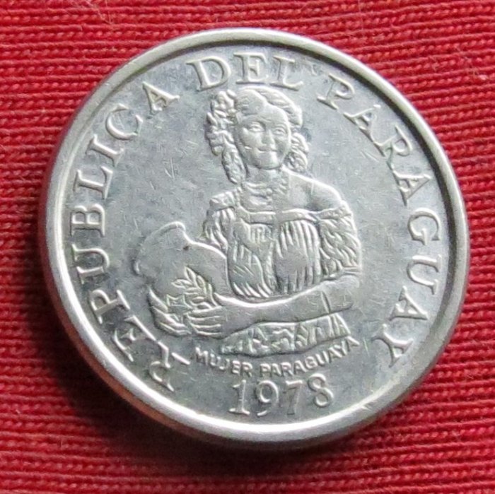  Paraguay 5 guaranies 1978 #1   