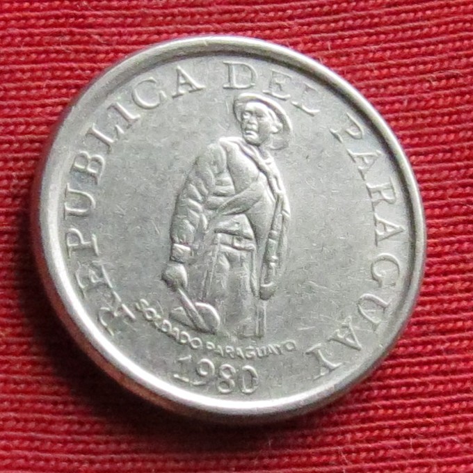  Paraguay 1 guarani 1980 #1   