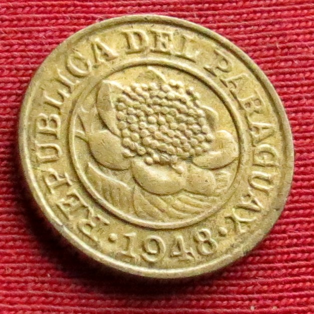  Paraguay 1 centavo 1948 #1   