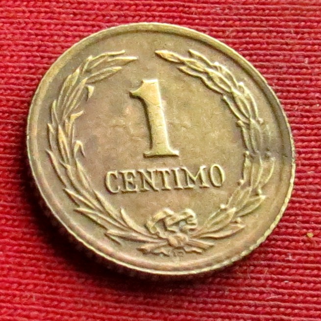  Paraguay 1 centavo 1950 #1   