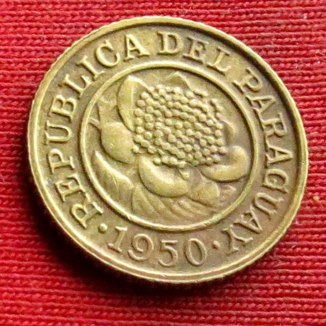  Paraguay 1 centavo 1950 #1   