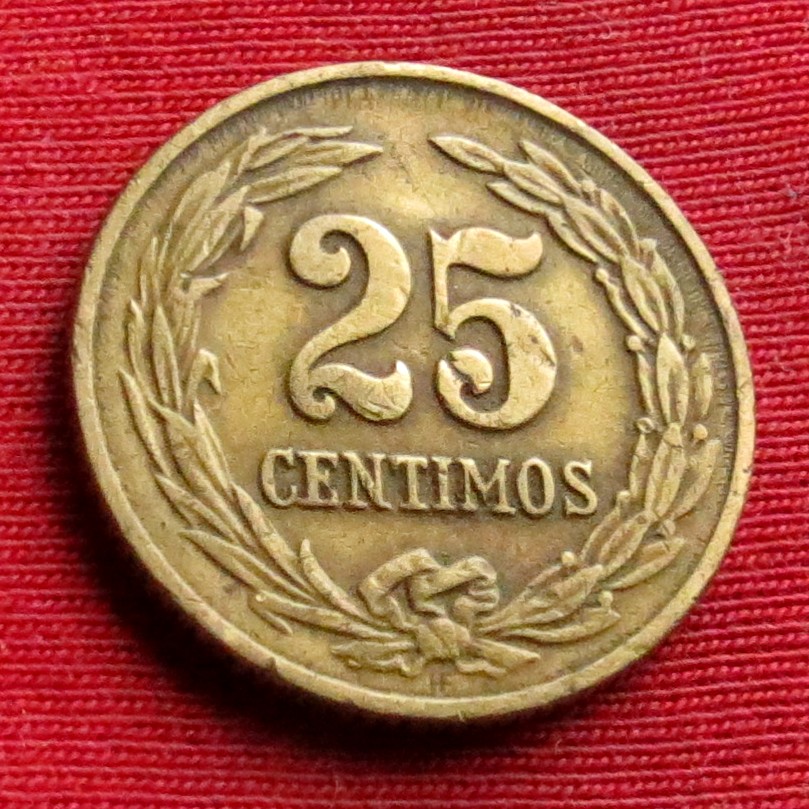 Paraguay 25 centavos 1948 #1