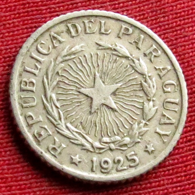  Paraguay 50 centavos 1925   
