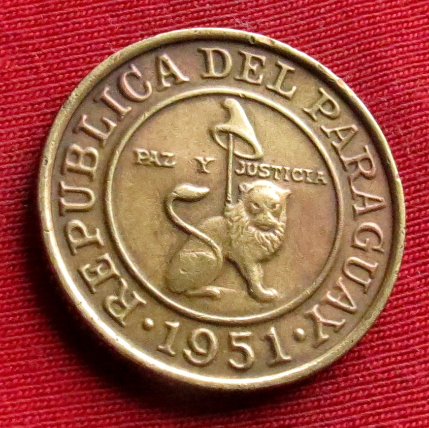 Paraguay 50 centavos 1951 #1