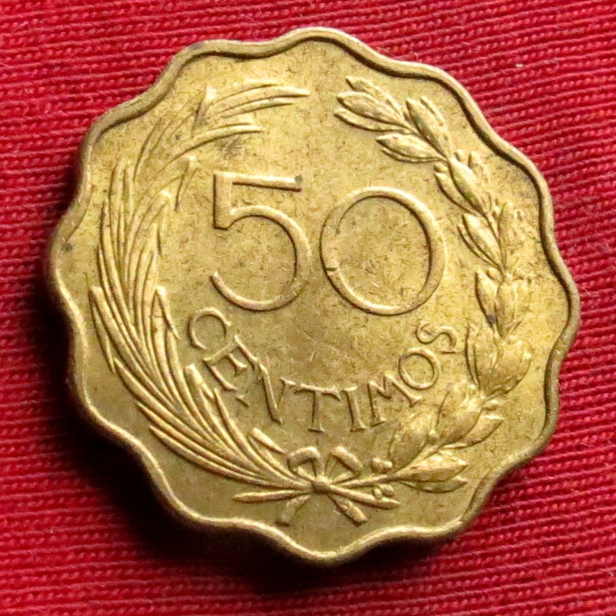 Paraguay 50 centavos 1953 #1
