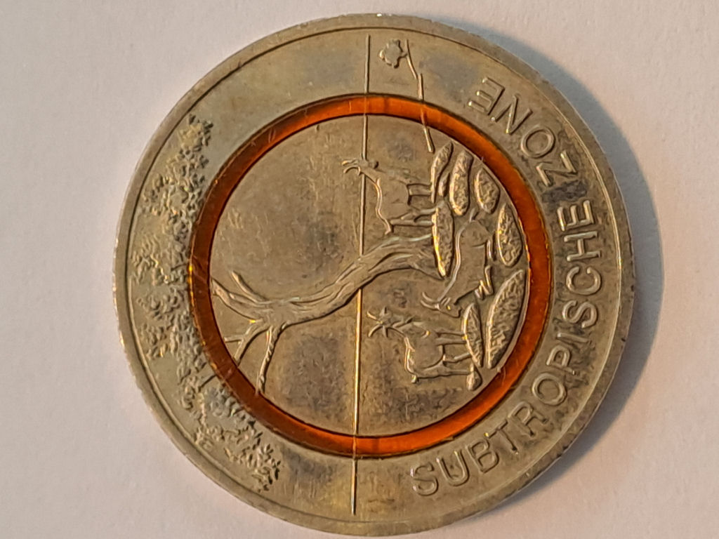  BRD 5 Euro Subtropische Zone 2018   