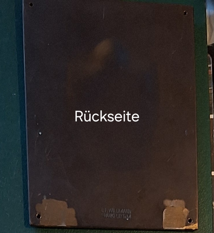  ADAC Plakette 1958 Geburtshaus Goethes in Frankfurt/Main GAU HESSEN   