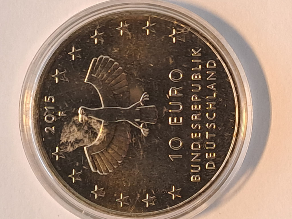  10 Euro 1000 Jahre Leibzig 2015 F   